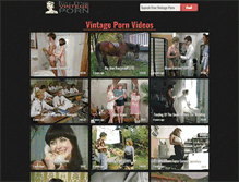 Tablet Screenshot of myfreevintageporn.com